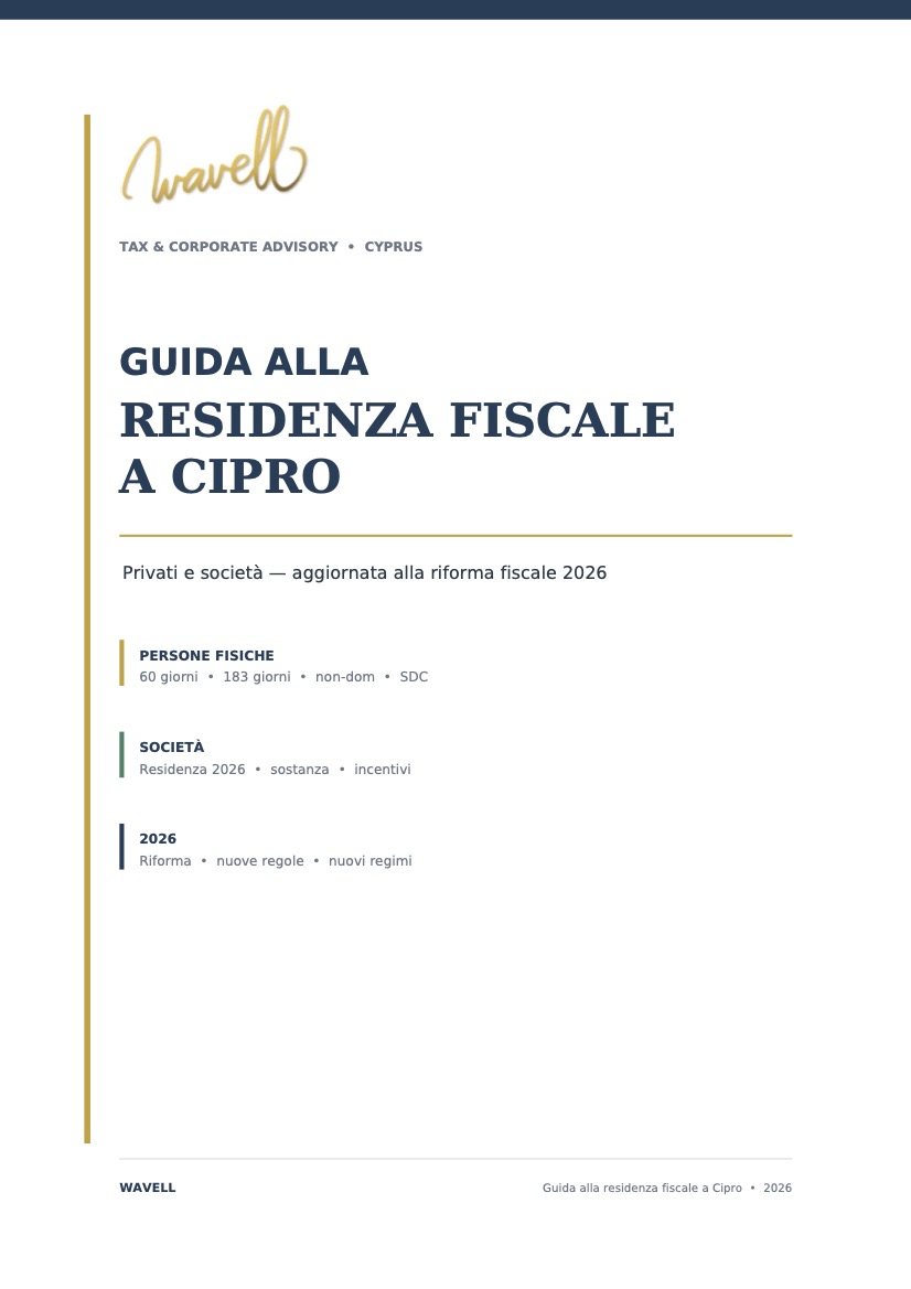 Guida alla residenza fiscale a Cipro 2026